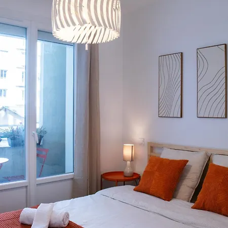 Le Refuge Grenoblois - Cosy 2 Pieces Avec Balcon Apartmán *